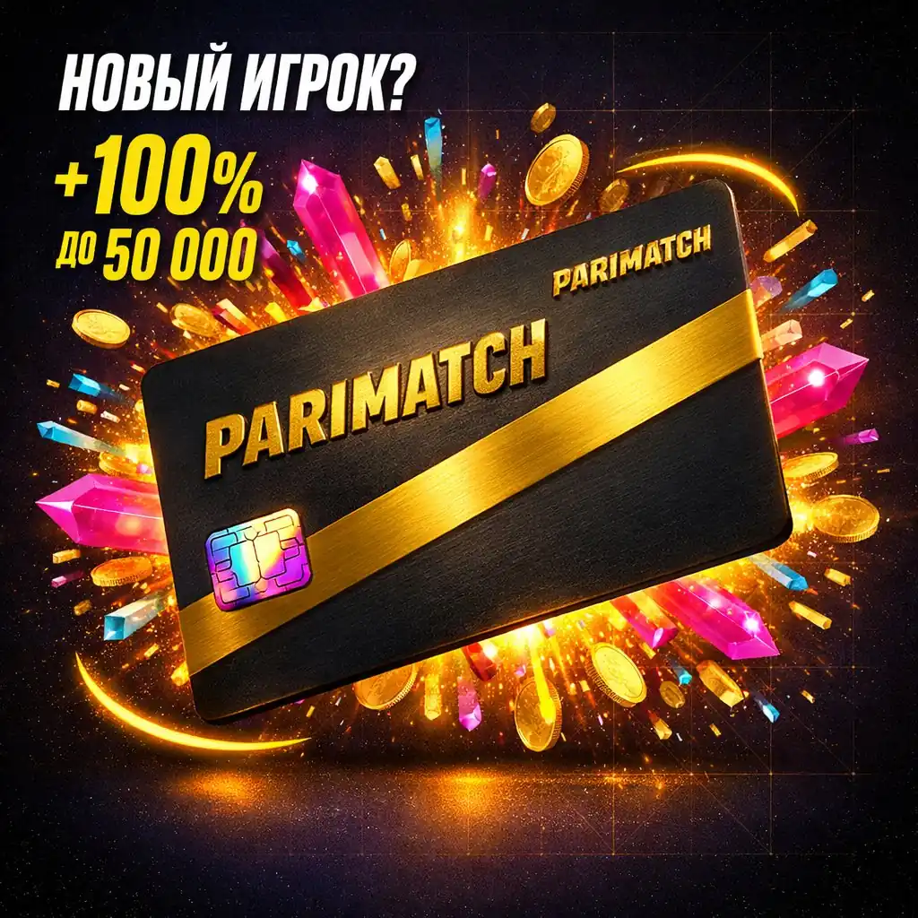 Parimatch new player VIP golden pass card dark neon