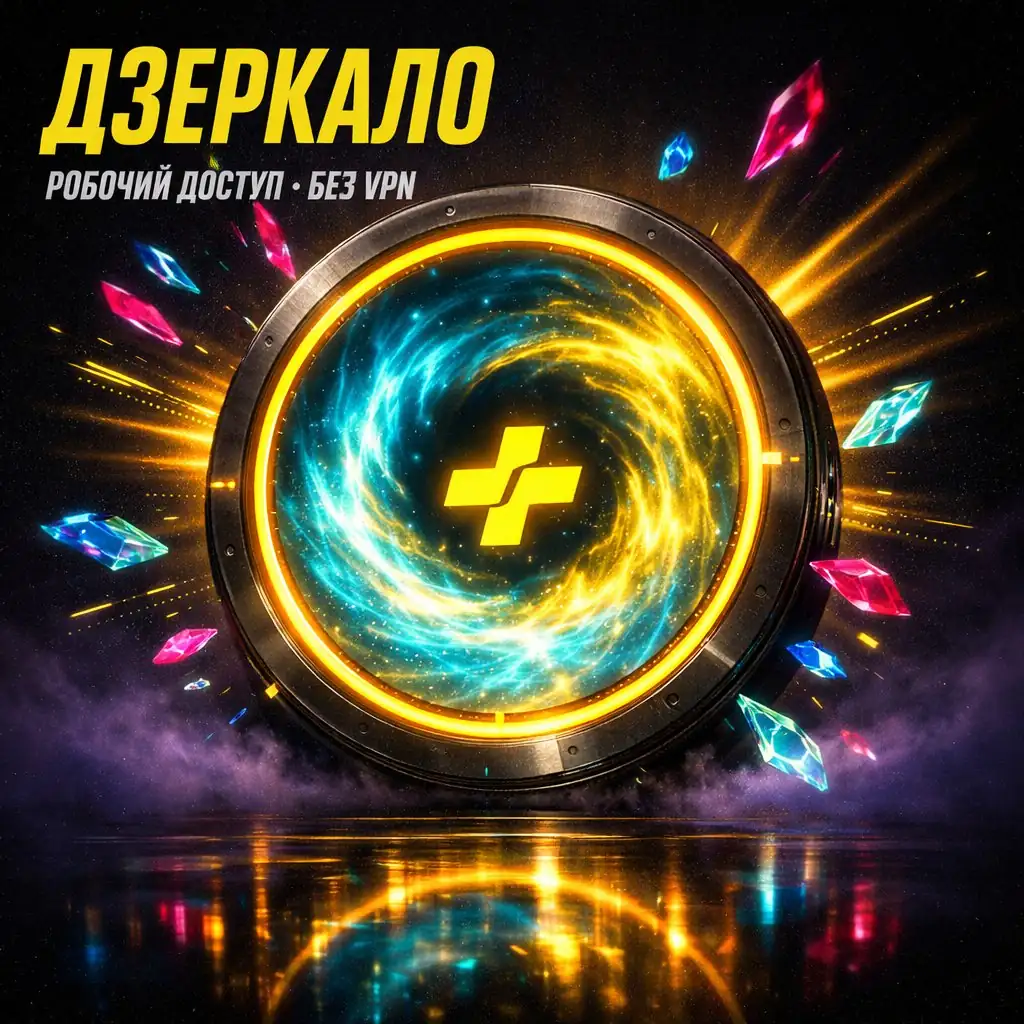 Parimatch mirror portal gateway dark neon crystal yellow