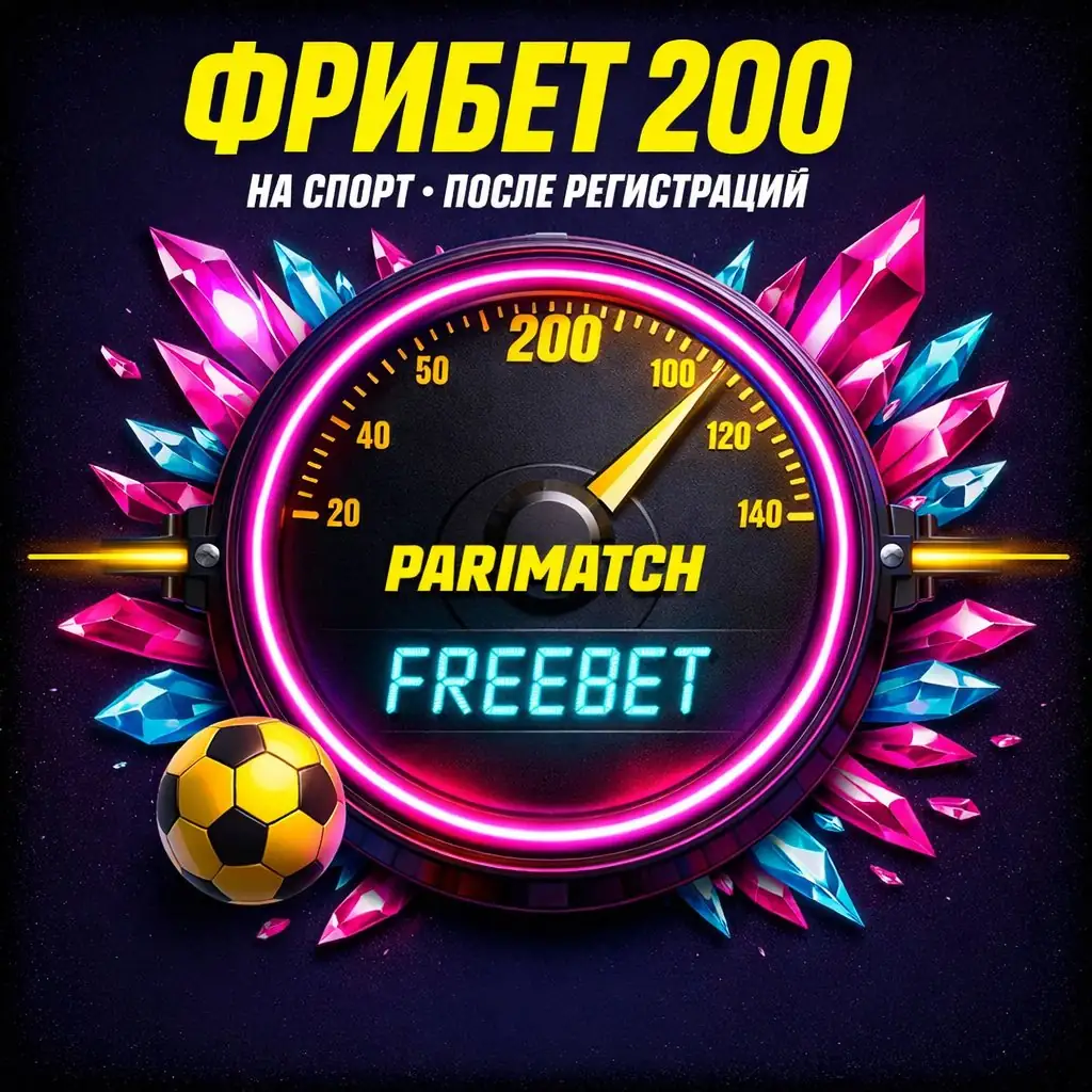 Parimatch freebet jackpot meter gauge dark neon yellow